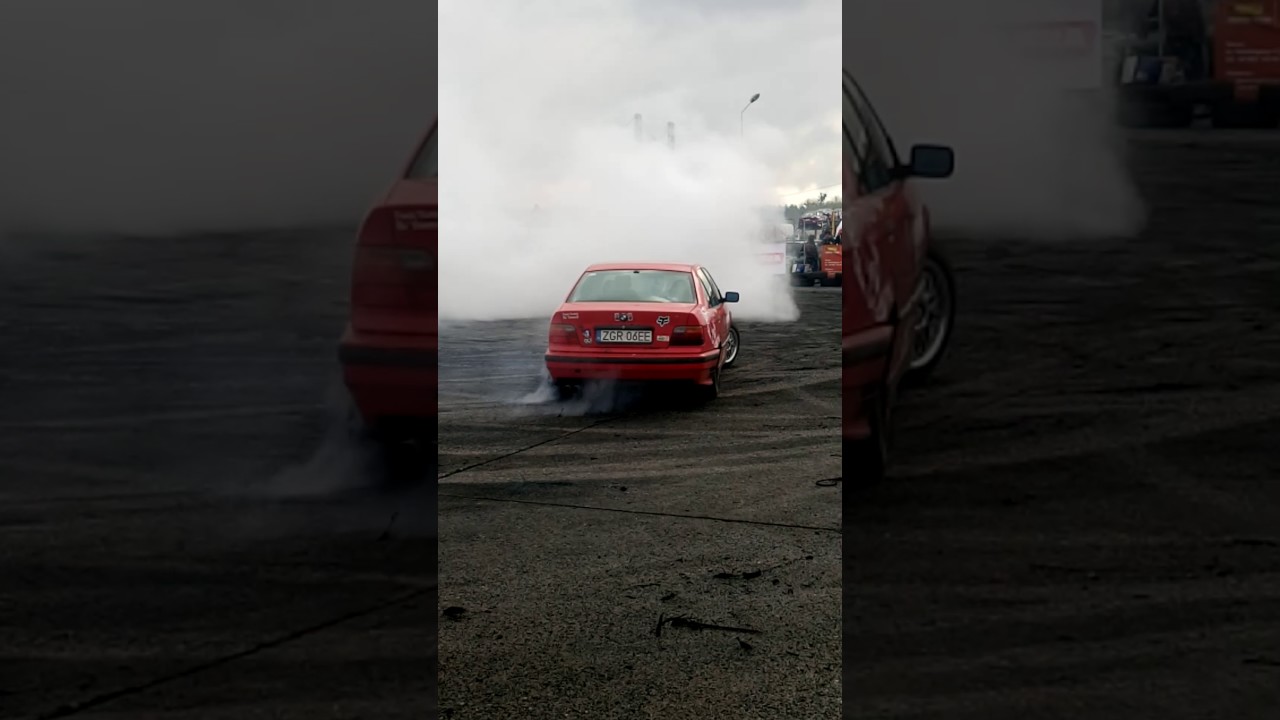 Maj&oacute;wka z bmw Toruń 2017 upalanie Bmw e36 M52 B20