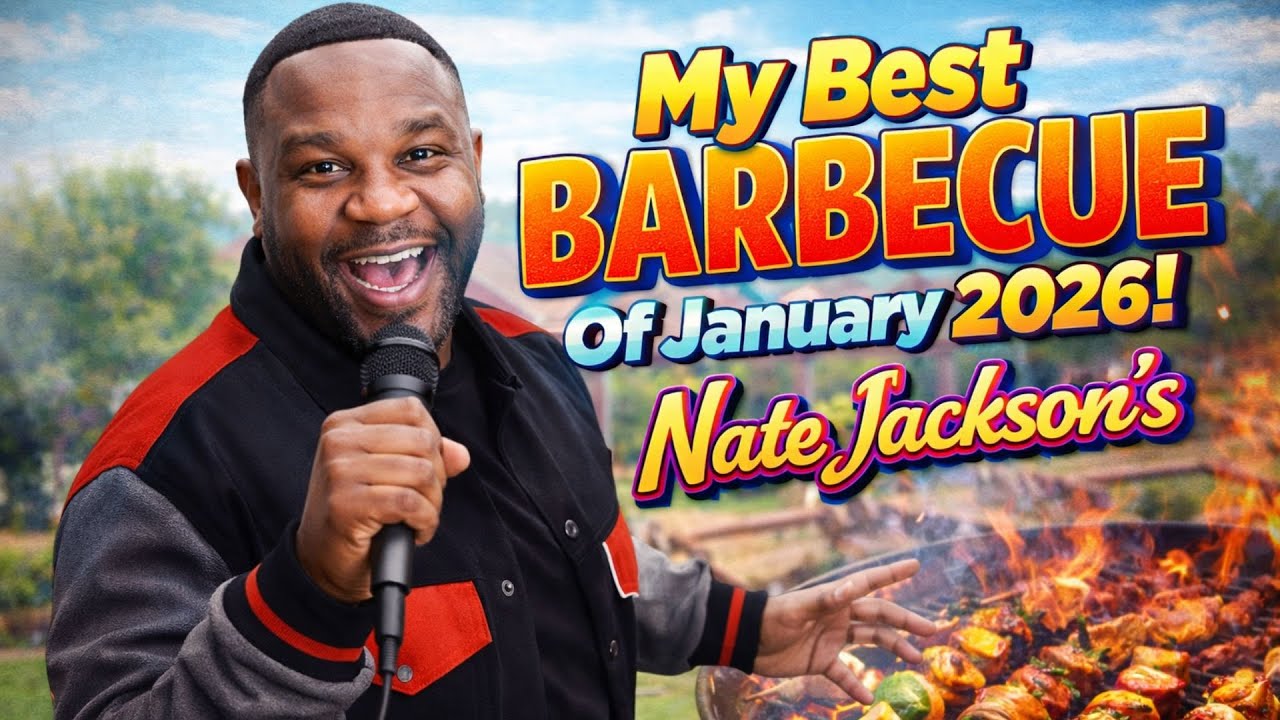 My Best Barbecue Of January 2026! Nate Jackson's Hilarious Stand-Up Moment In Front Of A Crowd