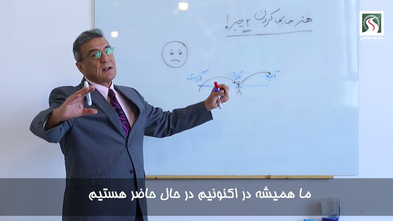 #هنر جابجای1- #دکتر محمود معظمی:)