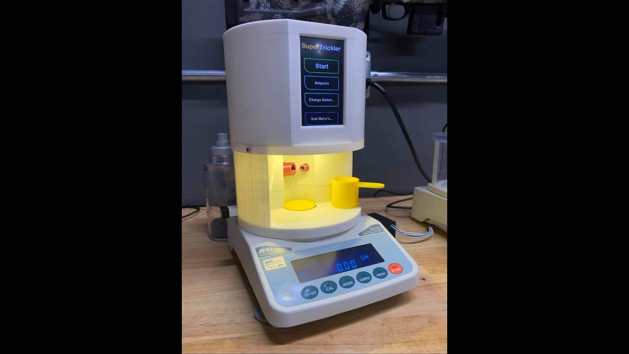 SuperTrickler powder trickler demo videos