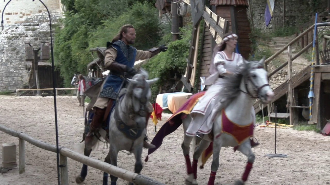 La légende des Chevaliers. Fête Médiévale. Provins/France - 25 Juin 2017