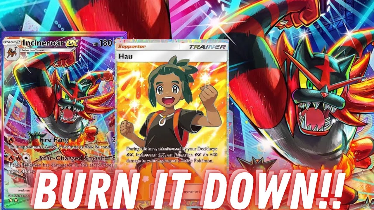 Easy Setup Incineroar Ex + Deck List | Pok&eacute;mon Tcg Pocket | 