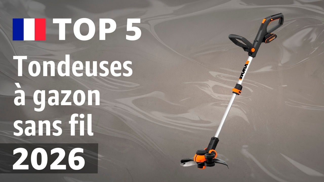 TOP—5. Meilleures tondeuses à gazon sans fil. Test & Comparatif 2026