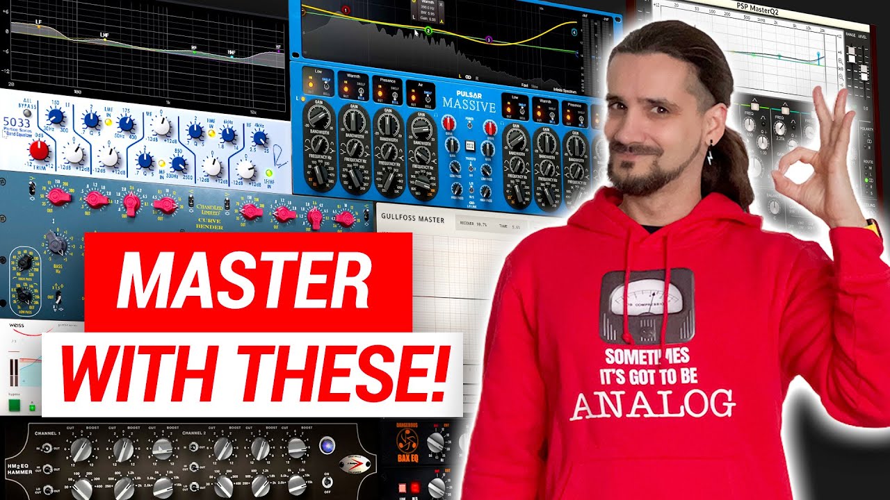 10 Mastering EQs that will make your masters sound BIG! #mastering #eq