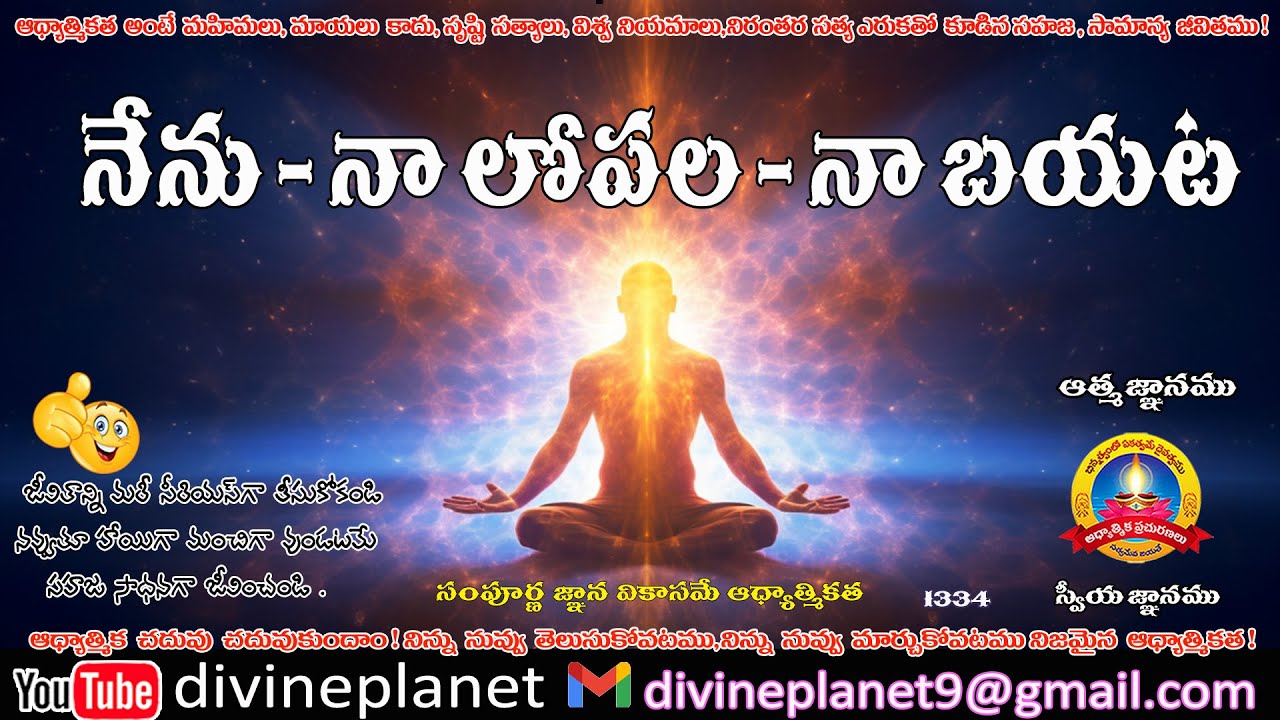 1334. నేను -- నా లోపల -- నా బయట ....