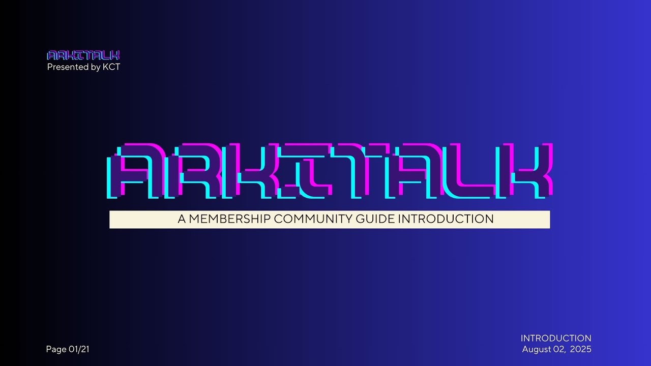 ARKITALK INTRODUCTION