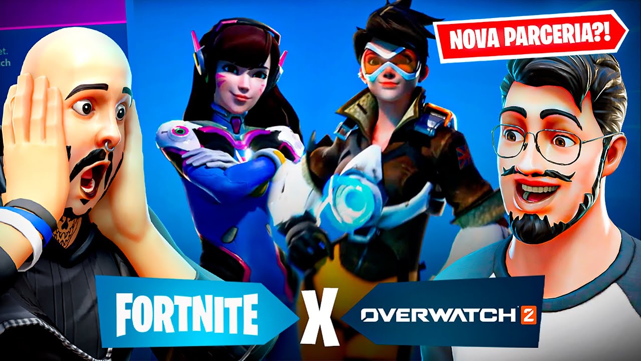 SKINS DE OVERWATCH NO FORTNITE?!