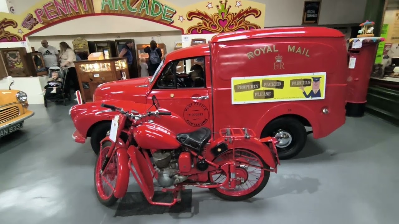 Dolly Tubs and Mangles, also post-office van.