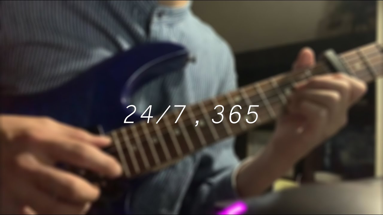 24/7,365 - Guitar Fingerstyle with Tab