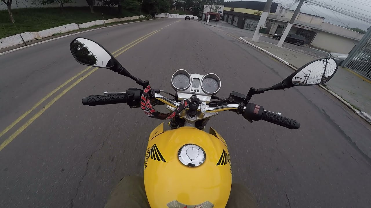 Como é pilotar uma CBX 250 Twister, diferenças, sensações