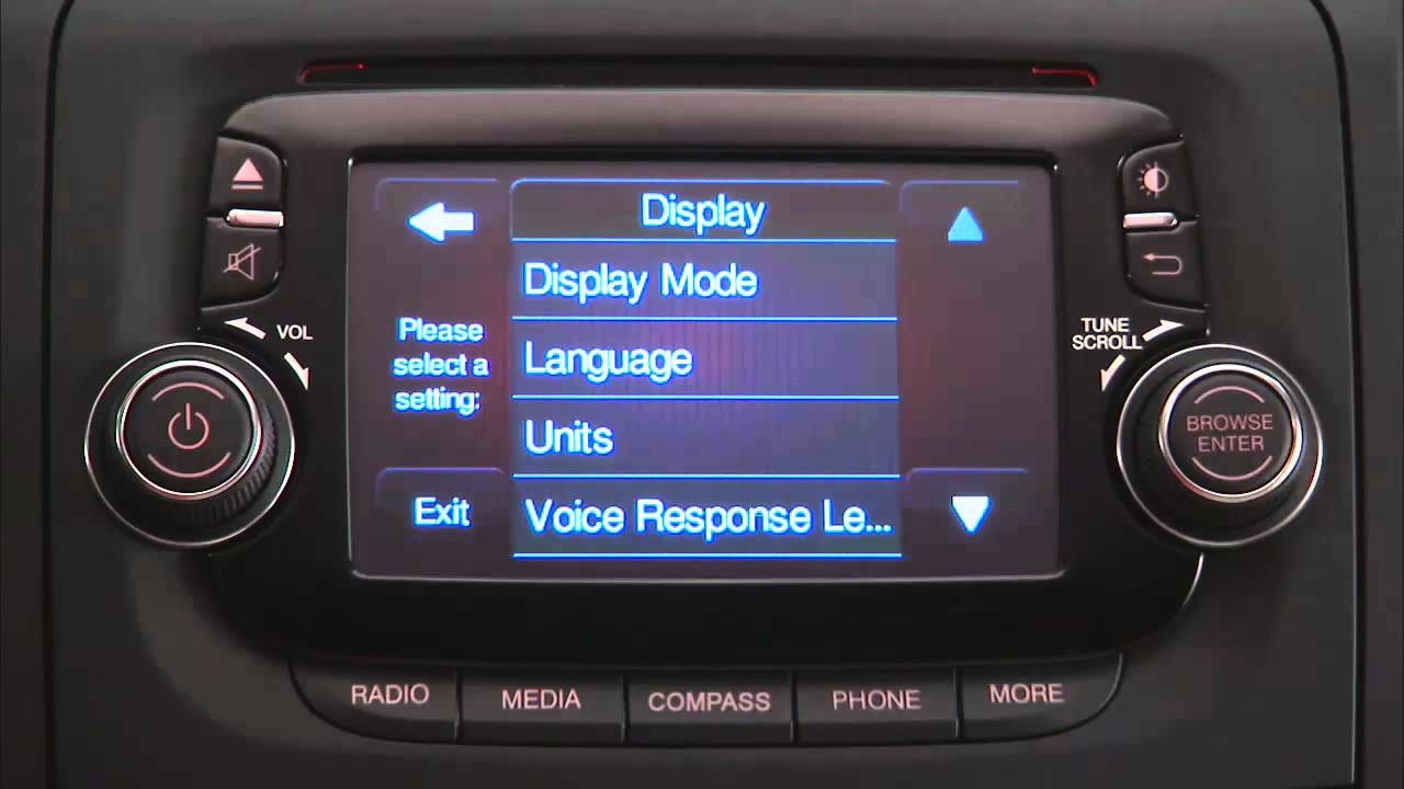 2014 Fiat 500L | programmable features