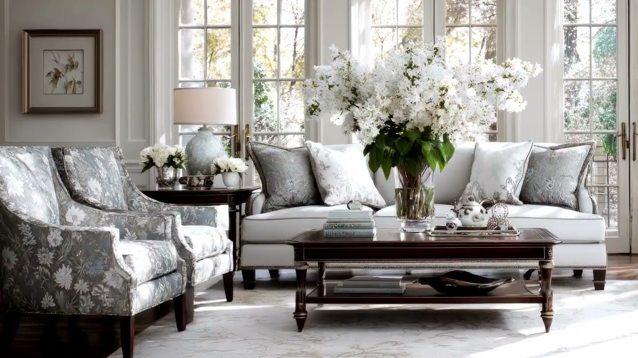 Идеи зимнего декора от Ethan Allen: роскошные и элегантные американские дома