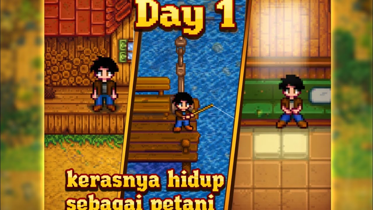 Hari Pertama Jadi Petani & Kenalan Sama Warga Desa! | Stardew Valley Part 1