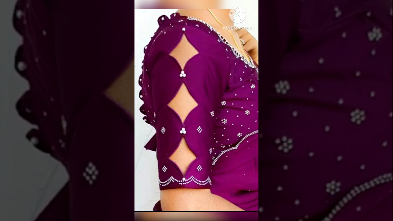 Sleeves design | sleeves design | baju design | aastin design | for blouse sleevesbajuaastinsleeve💯