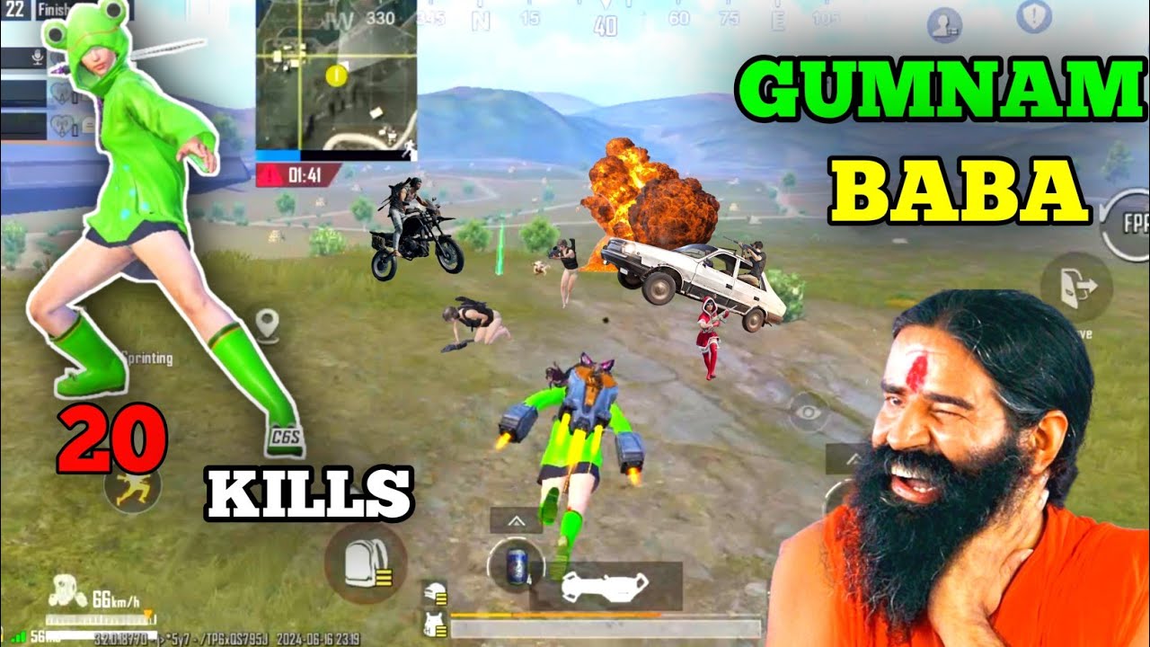 Gumnaam Baba Ki Talash || Bgmi Funny Commentry Video #bgmi #ajaxgaming47 #gaming #funny #gameplay