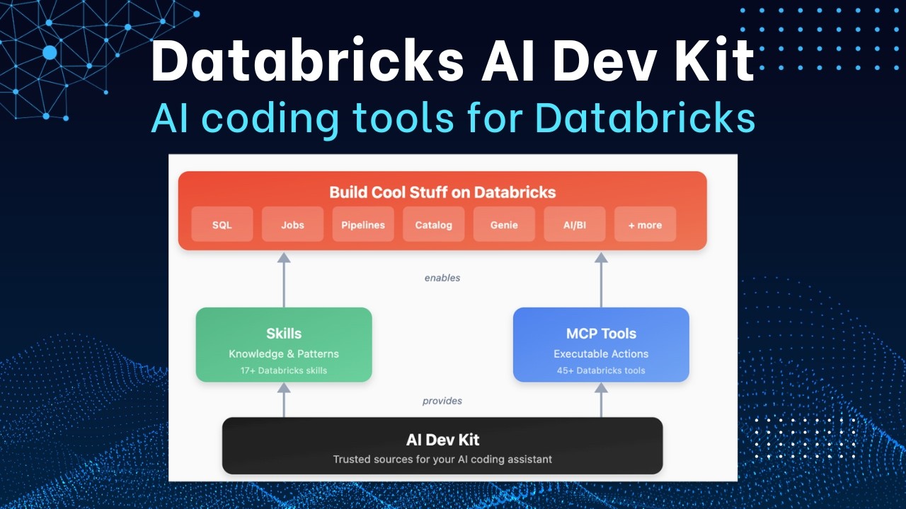 Представляем Databricks AI Dev Kit &mdash; навыки, сервер MCP, приложение-конструктор.