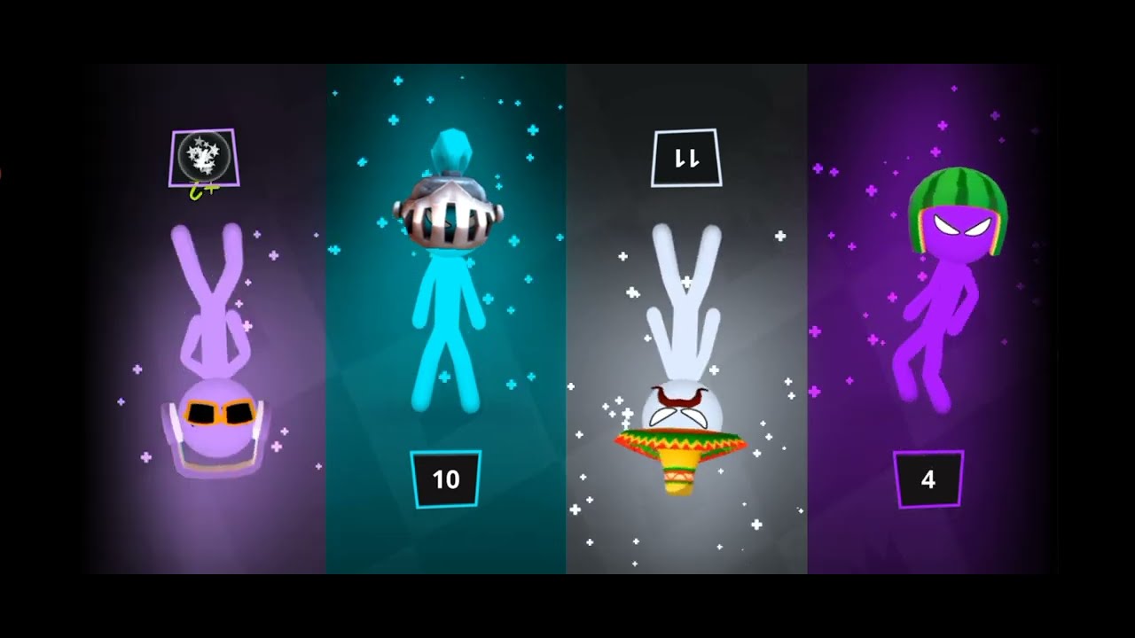Stickman Party Tournament All Random Funny Minigames 1 2 3 4 Player Games 2022 Gameplay HD
