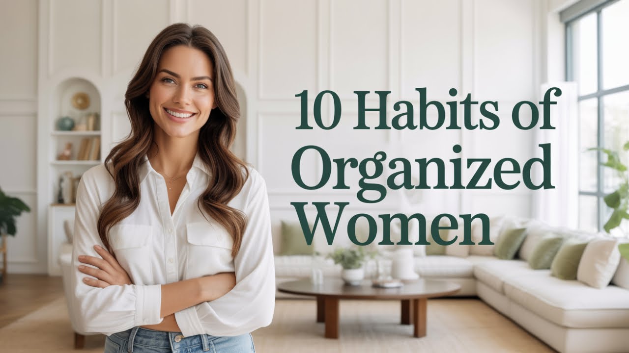 10 Habits of Organized Women Who Never Have a Messy Home – Copy Them Now