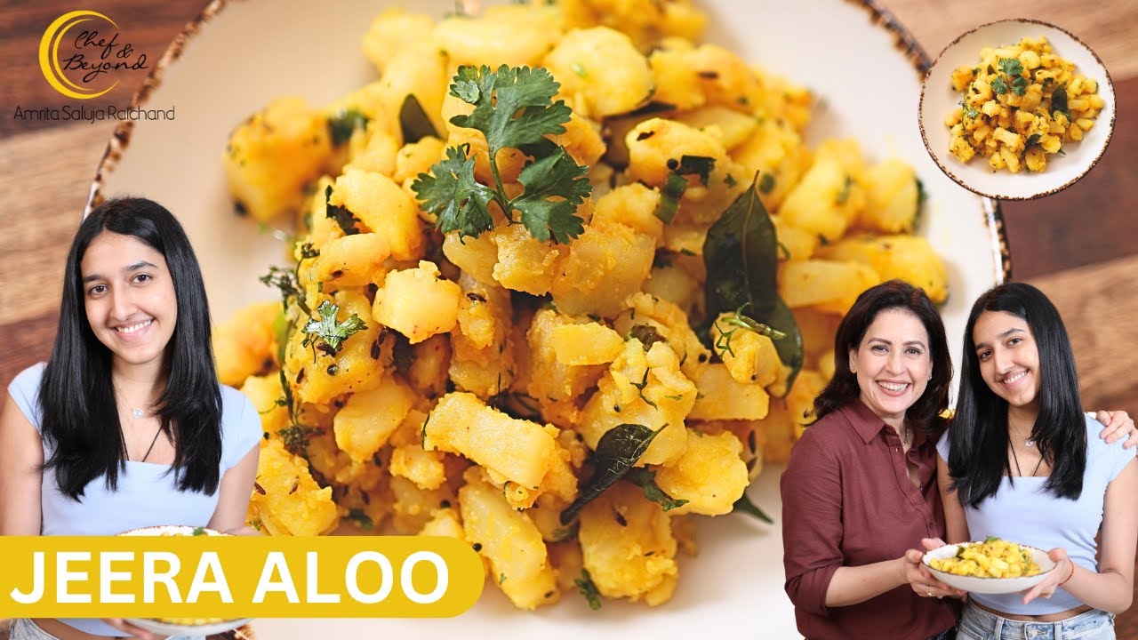 Aloo Jeera Recipe | Jeera Aloo Recipe | Chef Amrita Raichand
