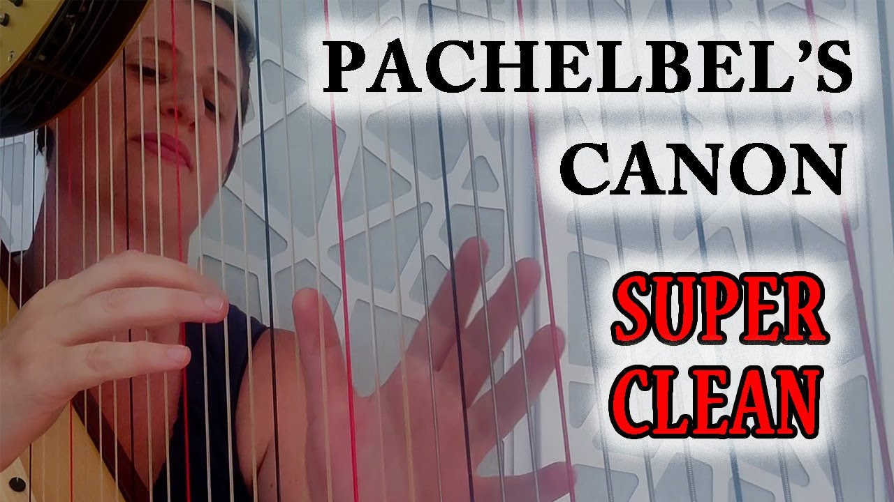 A trick for harpists to play Pachelbel's Canon
