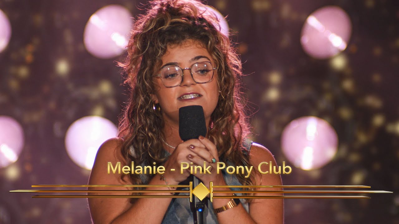 Melanie Mertens Polak - ‘Pink Pony Club’ | Halve Finale | Sing Again | 2025 | VTM