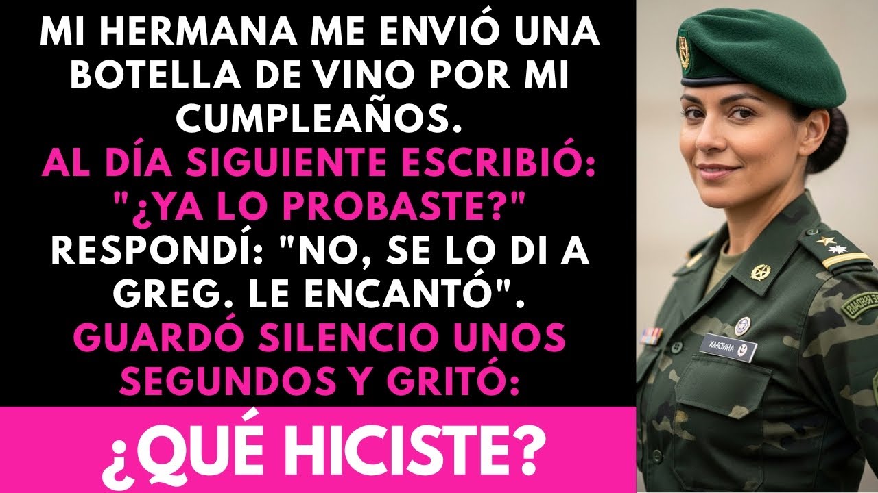 Mi Hermana Me Envió Whisky Por Mi Cumple Se Lo Di A Su Esposo Y Entonces…