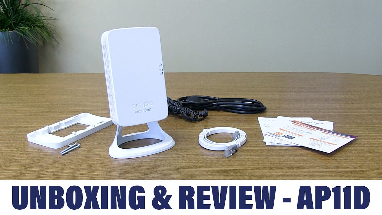 SpaceBound Solutions Unboxing and Review of the Aruba Instant On AP11D