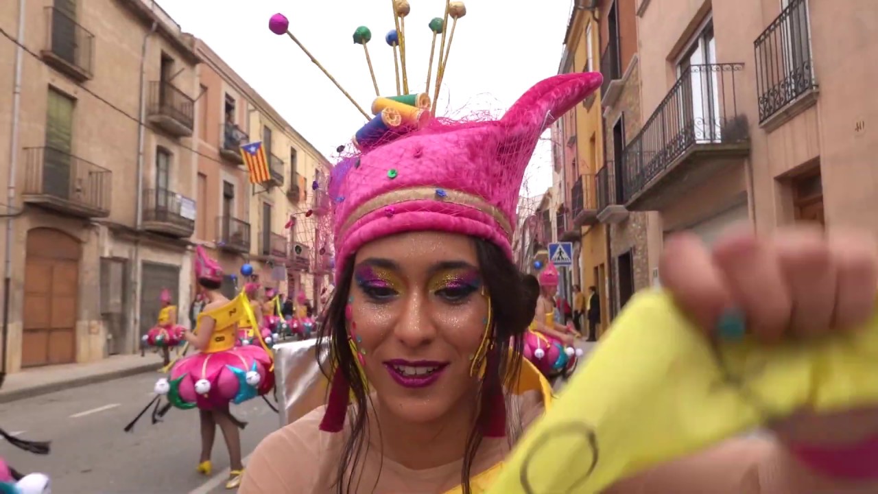Rua de Carnestoltes de la Bisbal d'Empordà 2020