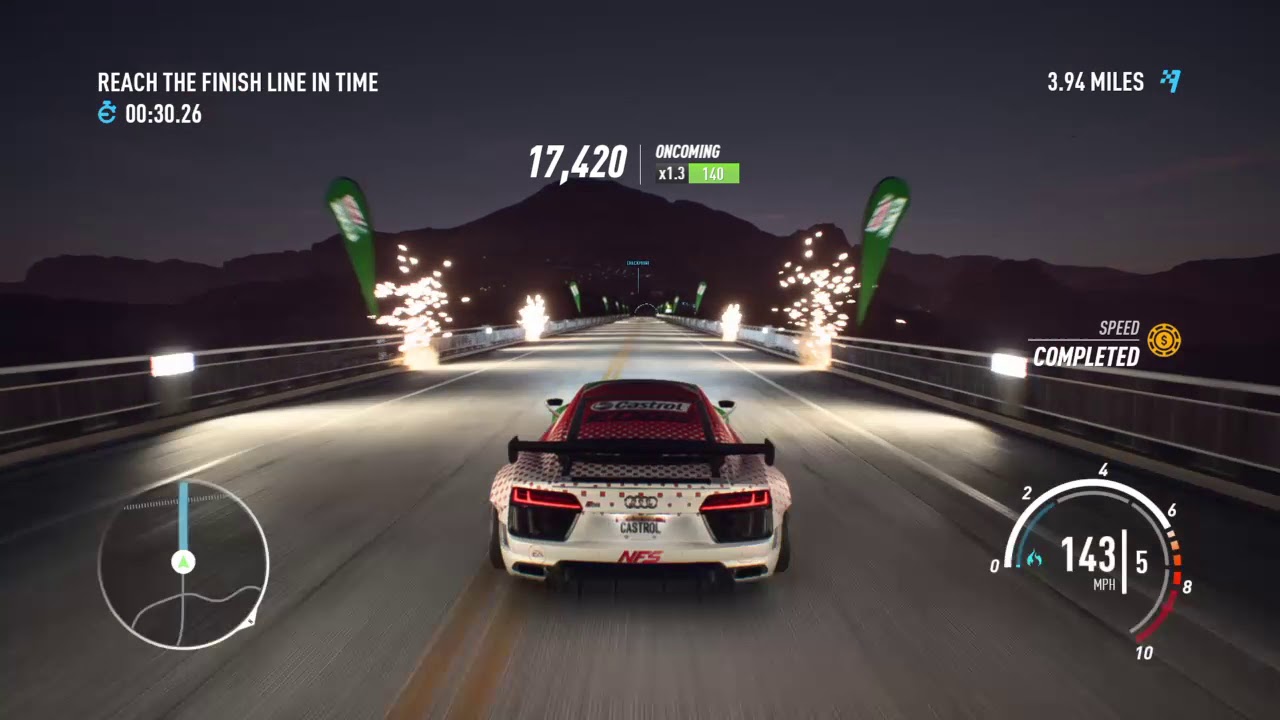 Titanium Trial 1: Dam Son - Need for Speed&trade; Payback (2017) Gameplay
