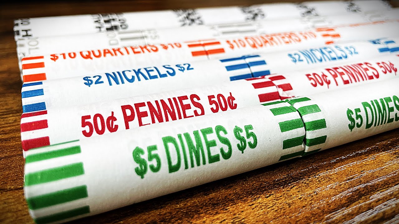 $500 COIN ROLL CHALLENGE! What's Hiding Inside?