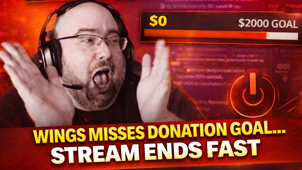Wingsofredemption Misses the Goal… Stream Ends FAST No Goal No Stream