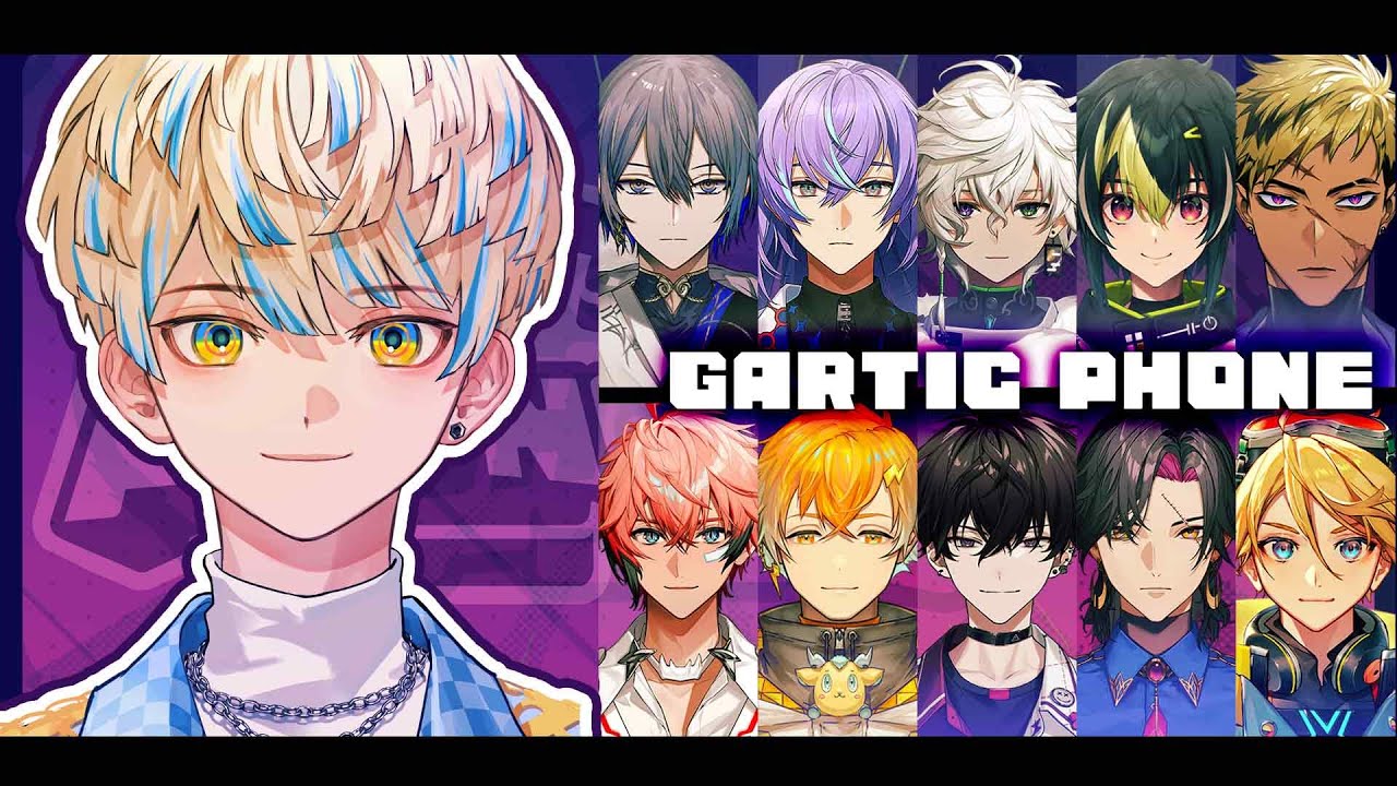 【Gartic Phone】ヒーロー達の新春伝言ゲーム大会！【にじさんじ/緋八マナ with HEROES】