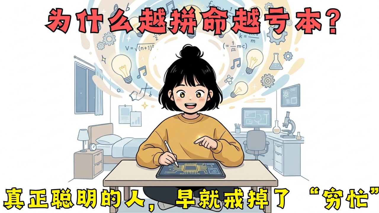 为什么越拼命越亏本？真正聪明的人，早就戒掉了“穷忙”！