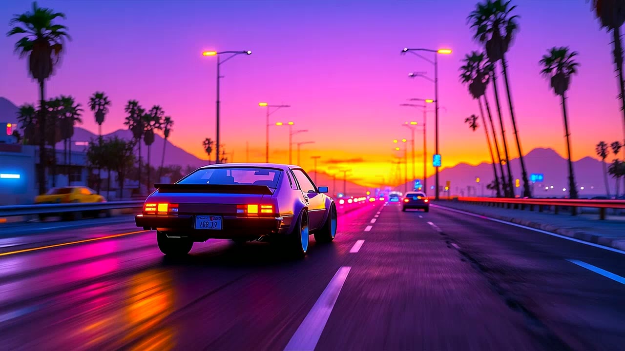 Neon Drive 🌌 | 1 Hour of 80s Synthwave Music