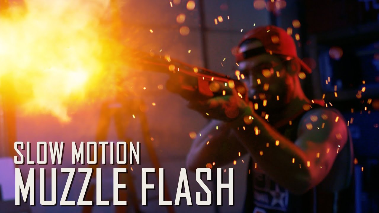 Slow Motion Gun Shot