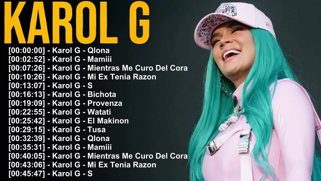 Karol G – Álbum completo con estilo, voz poderosa y letras que empoderan