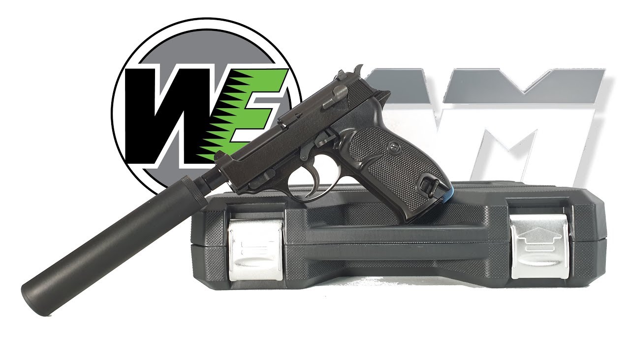 WE P38K / UPGRADED VERSION WITH HARD CASE / Airsoft Unboxing Review