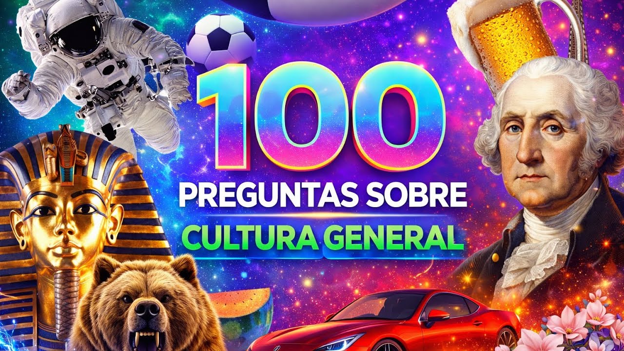 Desafío Total 🧠🎯 | 100 Preguntas De Cultura General Para Expertos 📚🔥