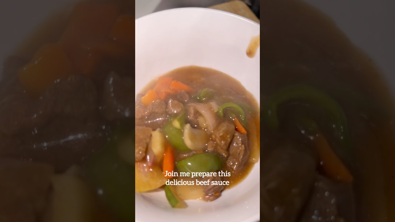 Simple Beef Sauce Recipe❤️🇬🇭🇬🇭