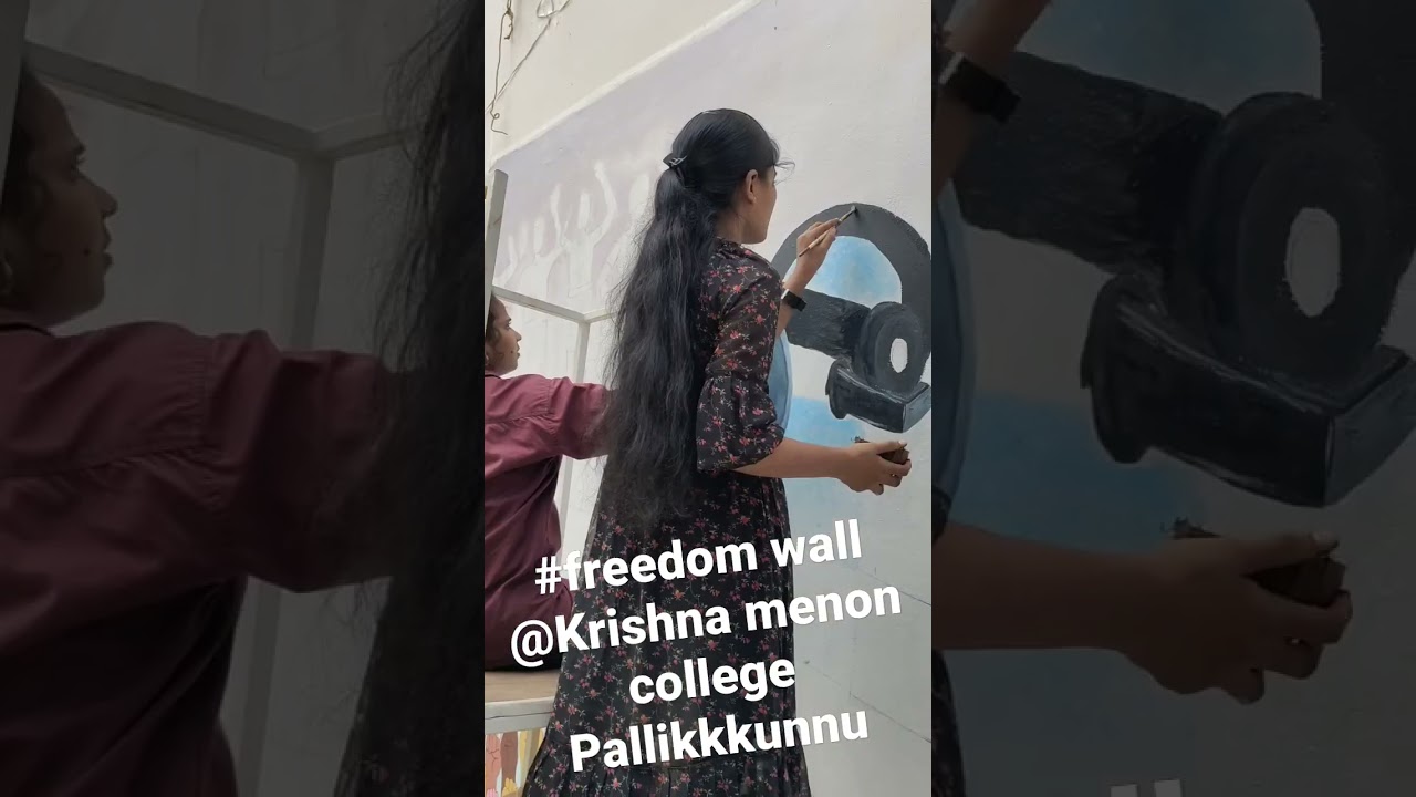 #freedom wall @ krishnamenon memmorial government womans college pallikunnu