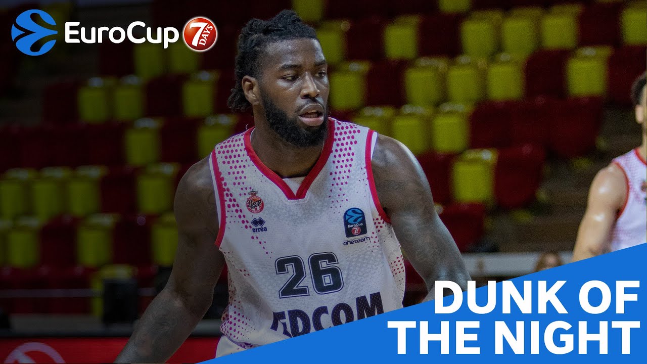7DAYS EuroCup Dunk of the Night: Mathias Lessort, AS Monaco