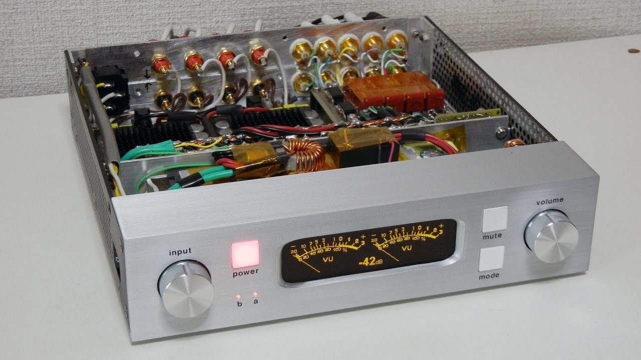 DIY Class D Amplifier , 自作オーディオアンプ