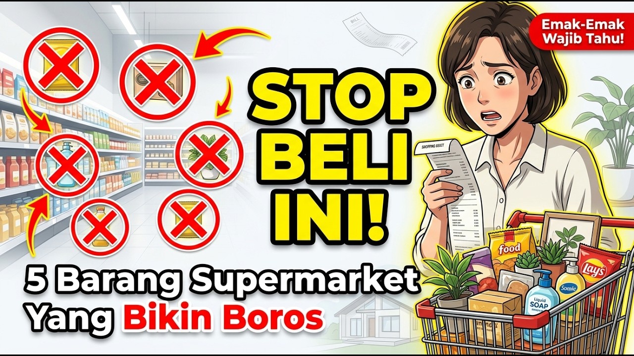 5 Barang supermarket yang tidak perlu dibeli lagi demi selamatkan tabungan