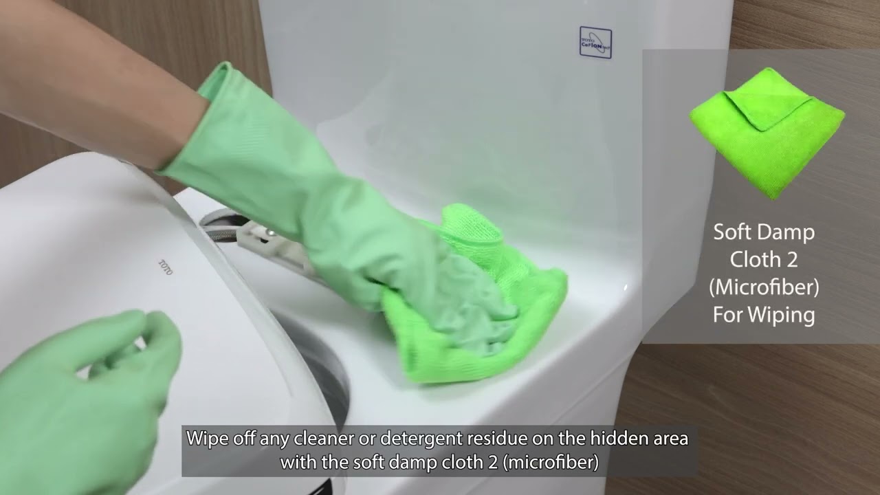 WASHLET S7 Deep Cleaning Video