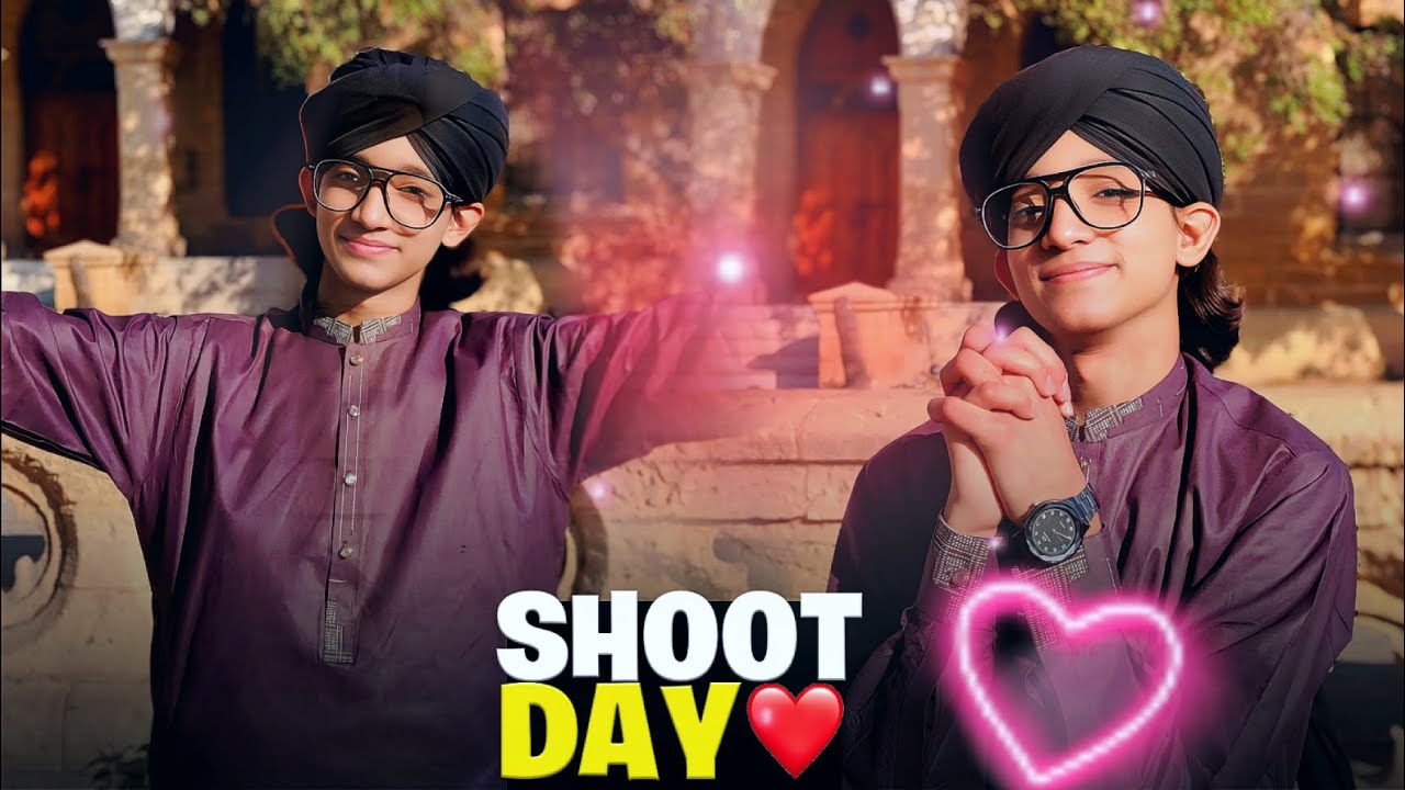 New Kalam shoot day 🎥 | hum nay bohot maza kia 🤪 | it's mudsair.