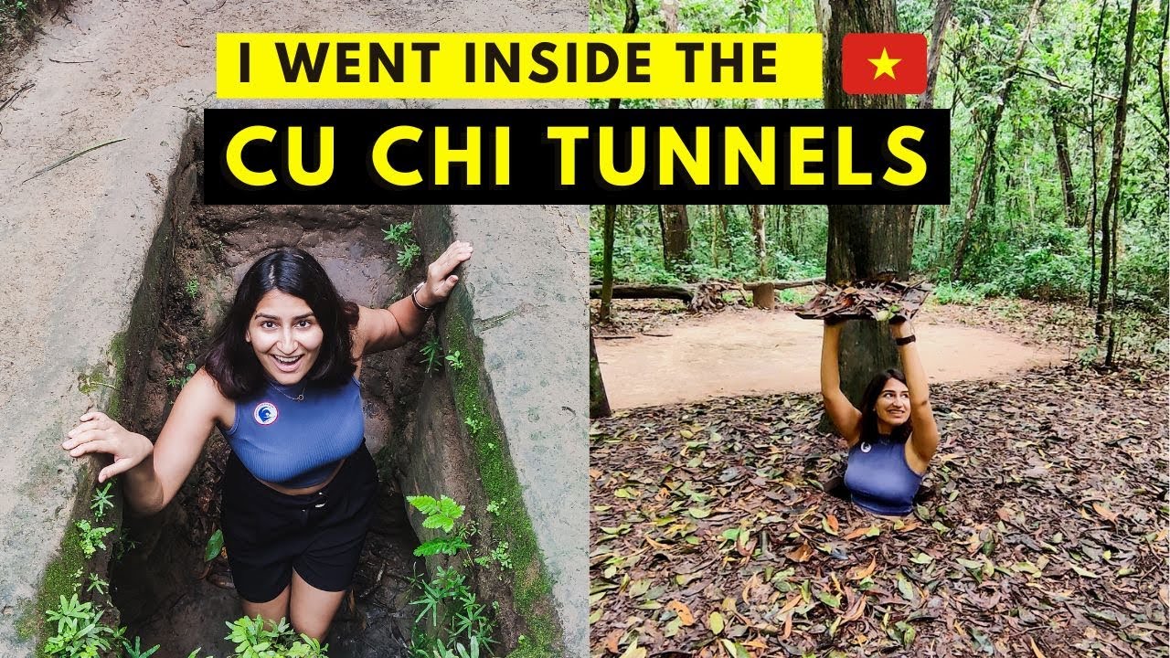 Inside Cu Chi Tunnels in Vietnam | Mekong Delta Tour | MUST VISIT Places in Ho Chi Minh City🇻🇳