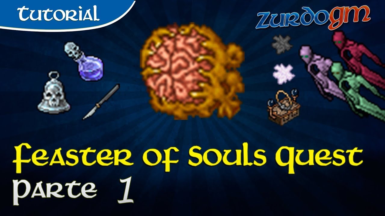 Tibia: Feaster of Souls Quest | Parte 1 | Brain Head