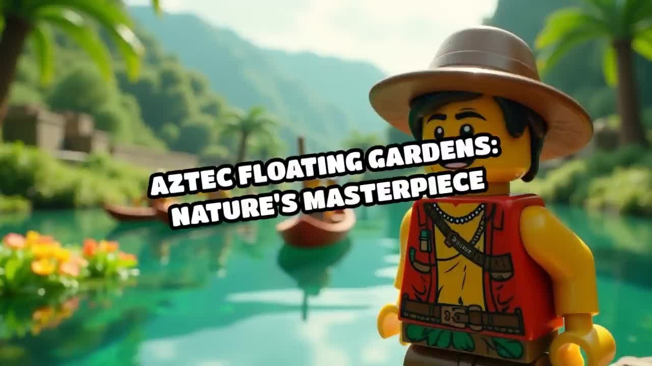 Aztec Floating Gardens: Nature's Masterpiece