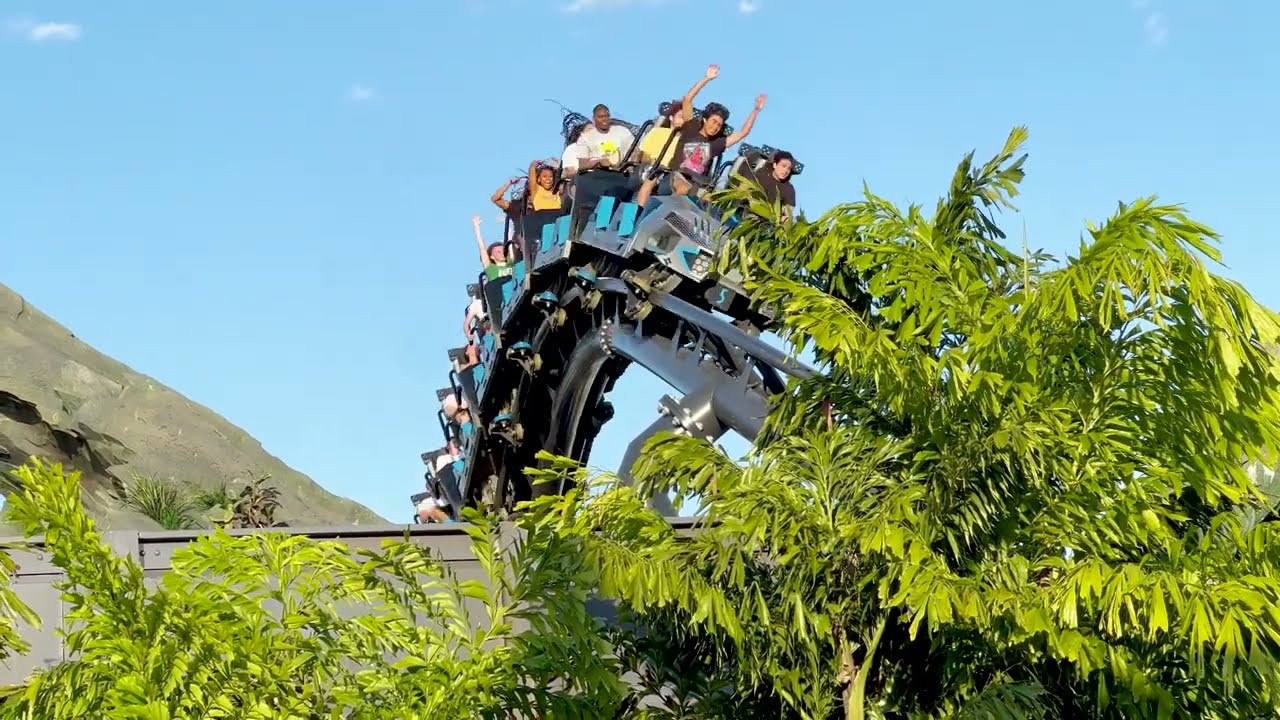 Jurassic World: Velocicoaster 4K 60fps Off Ride Universal's Islands of Adventure