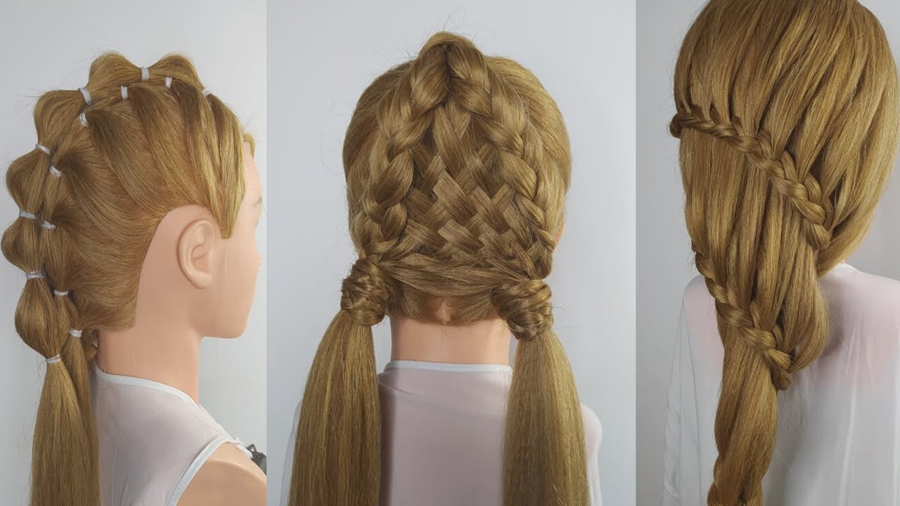 PEINADOS FACILES | peinados con trenzas | DIANA ROJAS